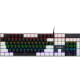 Клавиатура Vinga KBGM-095 LED Brown Switch USB White/Black (KBGM-095BR White/Black)