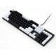 Клавиатура Vinga KBGM-095 LED Brown Switch USB White/Black (KBGM-095BR White/Black)