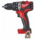 Milwaukee set of two M18 BLPP2A3-502X cordless tools 18V screwdriver-drill M18 BLPD2 helicopter impact M18 BLIDR battery M18 2x5A h ZP M12-18FC case (4933492844)