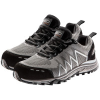 Neo Tools work sneakers, lightweight, breathable, shock absorption, metal-free, O1 SRA, size 40 (26.7 cm), gray (82-731)