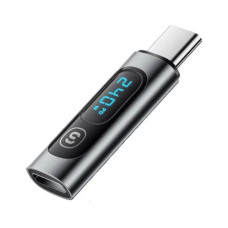 Переходник USB-C F to USB-C M digital display Essager (EZJTT-TX0G-P)