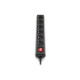 Сетевой фильтр питания REAL-EL RS-6 Protect M 5m, black (EL122300036)