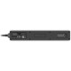 Сетевой фильтр питания REAL-EL RS-6 Protect M 5m, black (EL122300036)
