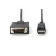 Digitus Cable DisplayPort > DVI-D (M/M), 2m, black (AK-340301-020-S)