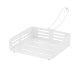 ARDESTO Napkin holder Midori 18х18х6.5cm, metal, white (AR0906W)