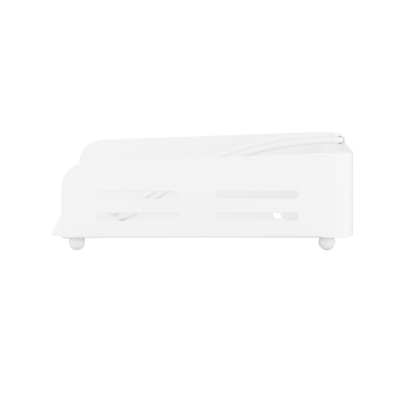 ARDESTO Napkin holder Midori 18х18х6.5cm, metal, white (AR0906W)