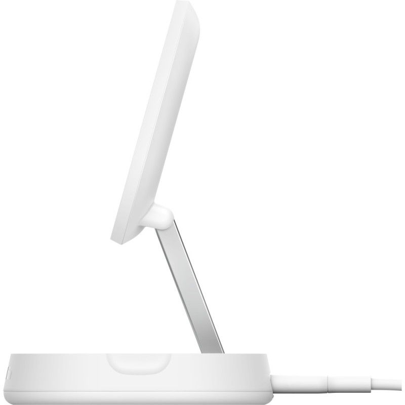 Belkin Wireless Charger 15W Stand Magnetic Qi2, white (WIA008VFWH)