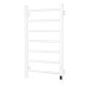 ARDESTO electric towel warmer SMART, 480x800mm, timer-regulator, steel, left connection, white (12-166153-4880)