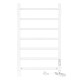 ARDESTO electric towel warmer SMART, 480x800mm, timer-regulator, steel, left connection, white (12-166153-4880)