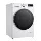 LG Пральна машина фронтальна, 11кг, 1400, A, 57см, дисплей, пара, інвертор, білий (F4Y5ES0W)
