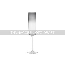 ARDESTO Champagne glasses set Black Mars 270ml, 2pcs, glass, grey (AR2627GRG)