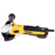 DeWALT Шліфмашина кутова DeWALT 125мм 1700Вт 1800-8000об/хв 2.53кг (DWE4369)