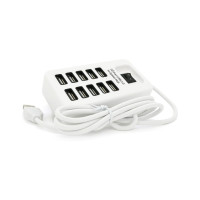 Концентратор Voltronic USB 2.0 to 10xUSB passive (05730)