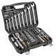 Neo Tools Tool set, 82pcs, 1/2 , 1/4 , CrV, case (10-059)