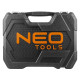 Neo Tools Tool set, 82pcs, 1/2 , 1/4 , CrV, case (10-059)