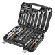 Neo Tools Tool set, 82pcs, 1/2 , 1/4 , CrV, case (10-059)