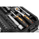 Neo Tools Tool set, 82pcs, 1/2 , 1/4 , CrV, case (10-059)