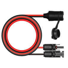 2E Solar Adapter MC4 to Cigarette Plug 0.5m (2E-ASP-CCP-MC4-0.5)