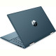 Ноутбук HP Pavilion x360 14-ek2021ua (A0NK4EA); 14" FullHD (1920x1080) IPS LED глянцевый сенсорный , Intel Core 3 100U (1.2 - 4.7 ГГц) , RAM 8 ГБ (Max 16 ГБ) , SSD 512 ГБ , Intel Graphics , без ОП , Wi-Fi , BT , веб-камера , DOS , 1.51 кг , синий , подсветка клавиатуры , сканер отпечатков пальцев