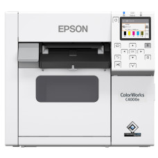 Epson Label printer ink color 108 mm ColorWorks CW-C4000e (mk) 100 mmps USB Ethernet (C31CK03102MK)