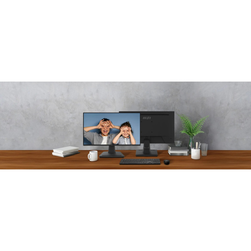 MSI Monitor 24.5  PRO MP252 HDMI, DP, MM, IPS, 100Hz, 1ms, sRGB 100%, AdaptiveSync (9S6-3PC4CT-008)