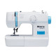 Minerva Sewing machine Horizon R, electromechanical, 71W, 13 sewing operations, loop semi-automatic, white (HORIZONR)