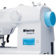 Minerva Sewing machine Horizon R, electromechanical, 71W, 13 sewing operations, loop semi-automatic, white (HORIZONR)