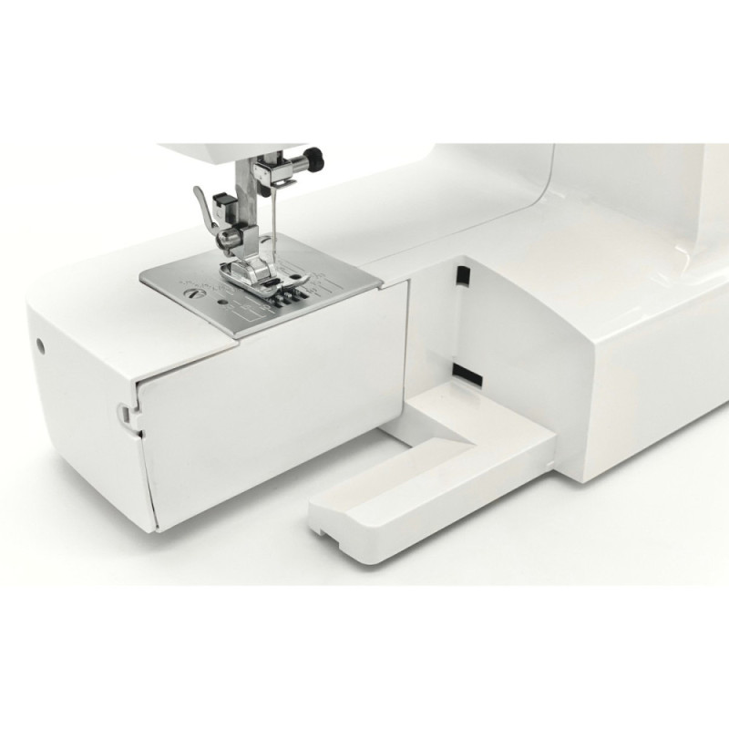 Minerva Sewing machine Horizon R, electromechanical, 71W, 13 sewing operations, loop semi-automatic, white (HORIZONR)
