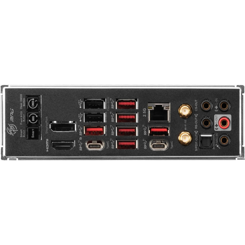 MSI Motherboard MPG X670E CARBON WIFI sAM5 X670 4xDDR5 HDMI DP WiFi BT ATX