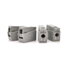 З'єднувач кабелю 1-pin аналог WAGO К224-101, 50штпак Voltronic (К224-101/50)