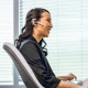 Poly Гарнитура компьютерная стерео In-ear Voyager 5200 UC с адаптером BT600, USB-A, Bluetooth, всенаправленный, Acoustic fence, черный (7K2E1AA)