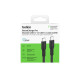 Belkin Кабель USB-C > USB-C зарядки/синхронизации 3м, 240Вт, Type-C, витой, черный (CAB025HQ3MBK)