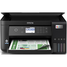 Epson БФП ink color A4 Epson EcoTank L6260 33_20 ppm Duplex USB Ethernet Wi-Fi 4 inks Black Pigment (C11CJ62404)
