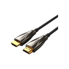 Кабель мультимедийный HDMI M to HDMI M 20.0m V2.0 Optical 4K 60Hz 18Gbps Dolby 7.1 PVC black Vention (ALABQ)
