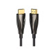 Кабель мультимедийный HDMI M to HDMI M 20.0m V2.0 Optical 4K 60Hz 18Gbps Dolby 7.1 PVC black Vention (ALABQ)