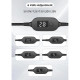 Кабель питания USB-C to DC 5.5x2.5mm 1.0m 5V/9V/12V/15V/20V/28V 140W black XoKo (XK-K695)
