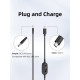 Кабель питания USB-C to DC 5.5x2.5mm 1.0m 5V/9V/12V/15V/20V/28V 140W black XoKo (XK-K695)