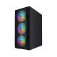 Корпус для ПК 1stPlayer X5-BK-4F1