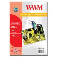 Фотопапір WWM A4 (G200.100)