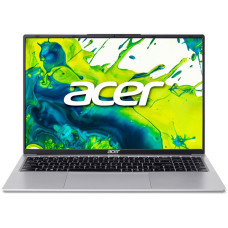 Acer Ноутбук Acer Aspire Lite AL16-54P 16  WUXGA IPS, Intel i3-1305U, 16GB, F512GB, UMA, Lin, сріблястий (NX.D76EU.007)