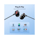 Наушники Vention Echo Lite 3.5mm In-Ear Wired Black (GBABAV)