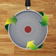 Tefal Halo pancake pan, 25cm, aluminum, bakelite, gray (C3123853)