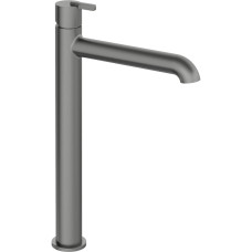 Deante Washbasin tap Silia, spout lenght - 185mm, non-swivel, 1-handle, titanium (BQS_D20K)