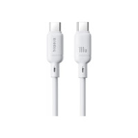 Дата кабель USB-C to USB-C 1.0m 100W white Baseus (P10377704213-00)