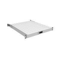 ZPAS ZPAS 19" shelf, 1U, pull-out, depth 450-550 mm, gray (W-5841-25-02-450-011)