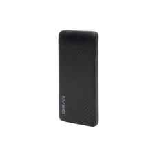 Батарея универсальная GEAR 10000mAh, 10W, USB-TypeC, 2*USB-A, Micro-USB, black (SL10)