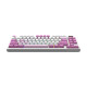 MSI Клавіатура механічна FORGE GK600 TKL W VIOLET UA 83key, mechanical Linear, USB-A, Wireless, Bluetooth, EN/UKR/RU, RGB, фіолетовий (S11-43UAQ01-HH9)