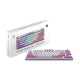 MSI Клавіатура механічна FORGE GK600 TKL W VIOLET UA 83key, mechanical Linear, USB-A, Wireless, Bluetooth, EN/UKR/RU, RGB, фіолетовий (S11-43UAQ01-HH9)