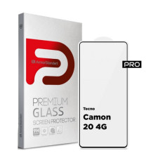 Стекло защитное Armorstandart Pro Tecno Camon 20 4G Black (ARM69119)