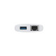 D-Link USB-С Хаб DUP-A01 10in1 2xHDMI, 1xGE, 2xUSB-C, 1xUSB-A 3.1, 1xUSB-A 3.0, 1xSD, 1xmicroSD, 1xUSB-C PD